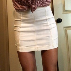 Free People mini skirt